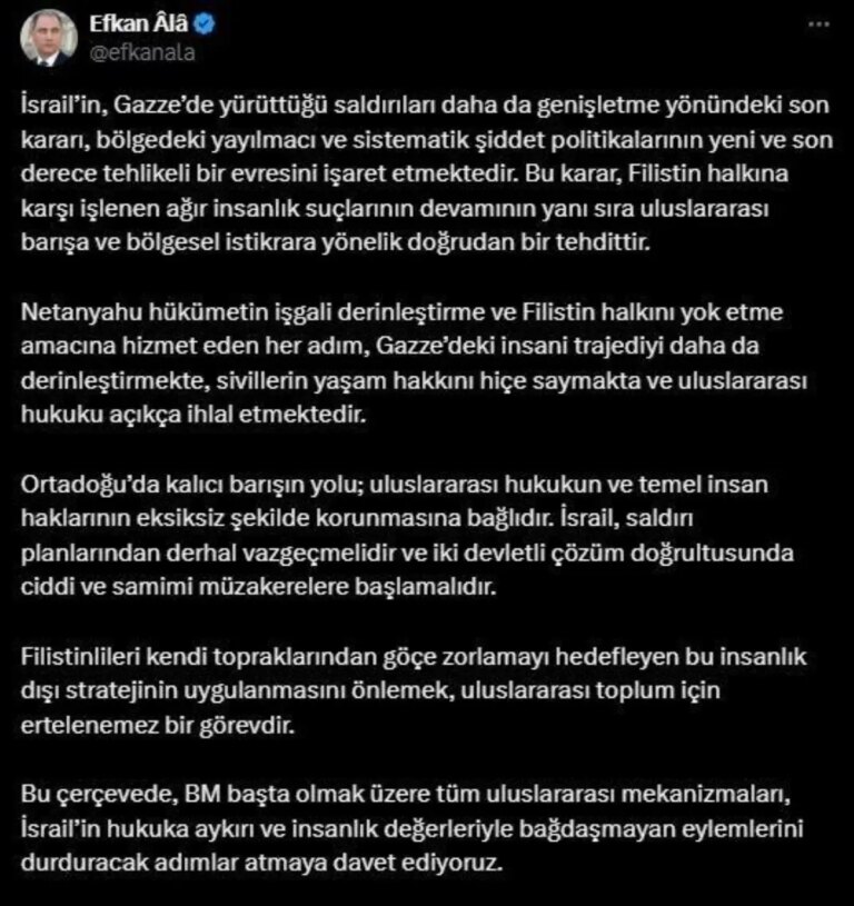 ak partiden israile uyari c4Y24NMN