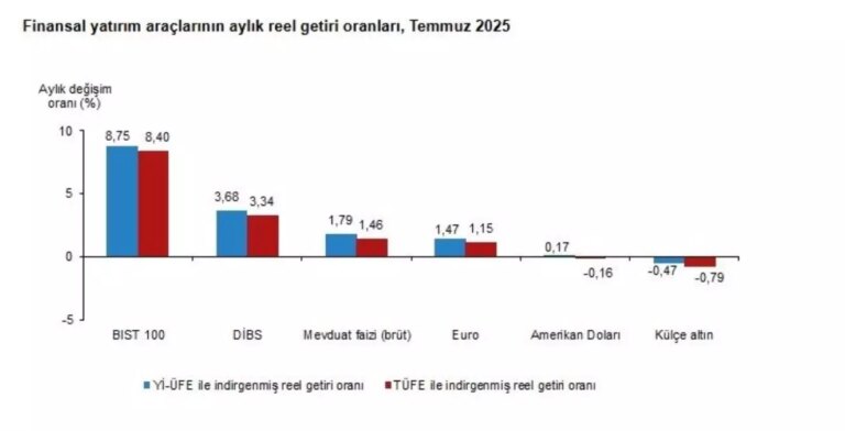 temmuzda yatirimciyi en cok bist 100 kazandirdi dyyaMUju