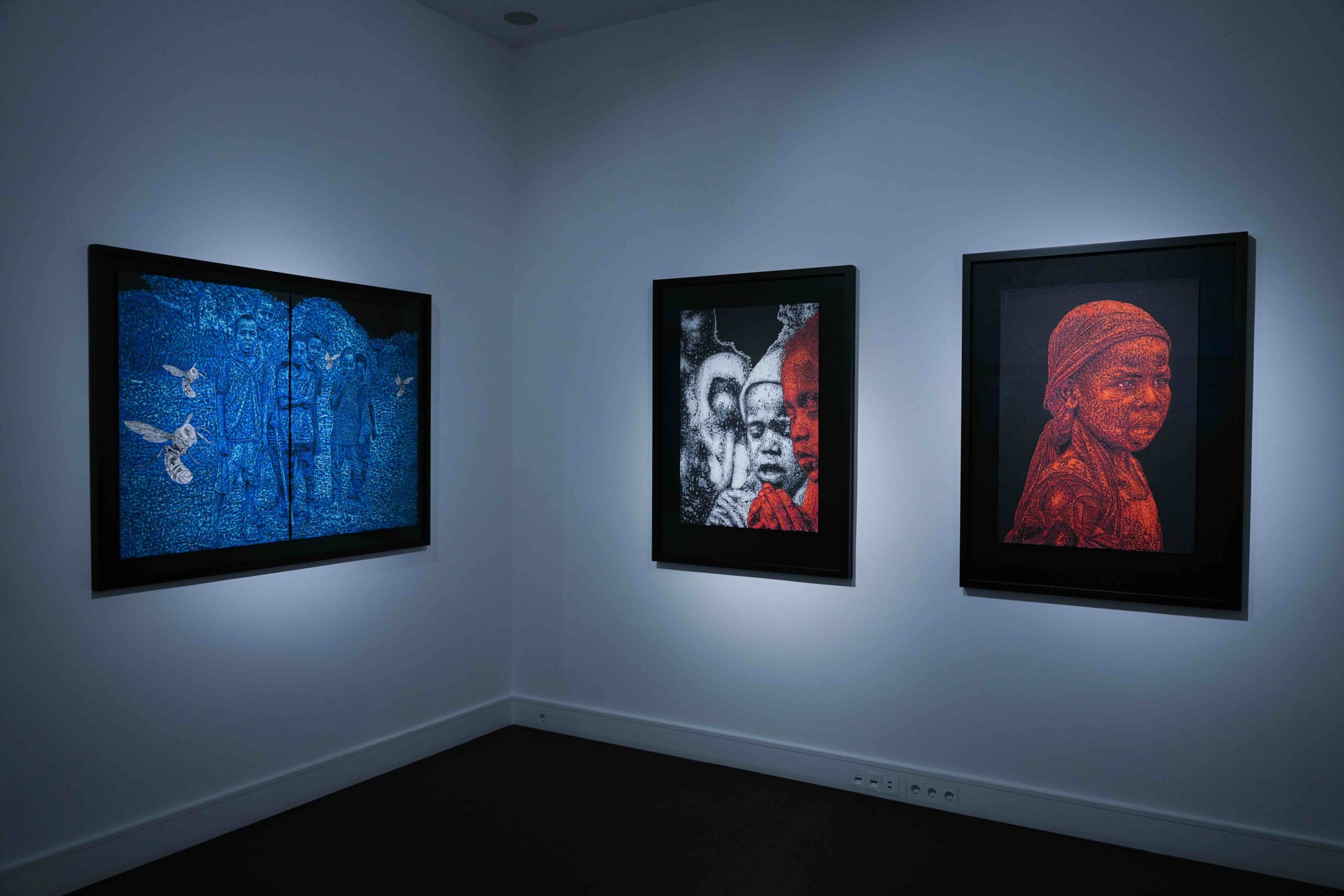 Kapıyı Dışarıdan Kapattım sergi görünümü.